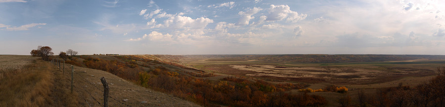 QuAppelle Valley at HWY 6 B : All Panoramas : Saskatchewan Panoramas