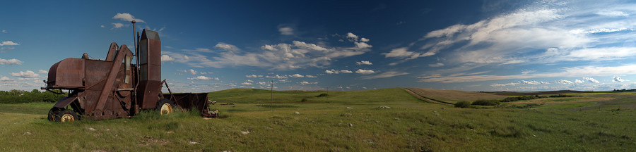 East of Ogema Saskatchewan : All Panoramas : Saskatchewan Panoramas