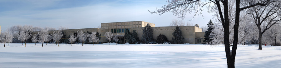 Royal Saskatchewan Museum, Winter : Regina Panoramas : Saskatchewan Panoramas