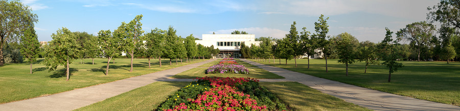 Royal Saskatchewan Museum, Summer : Regina Panoramas : Saskatchewan Panoramas