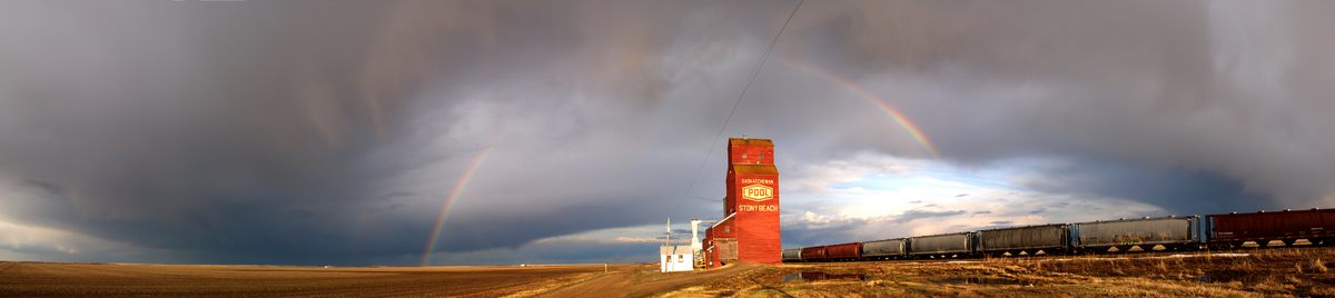 Elevator at Stony Beach A : All Panoramas : Saskatchewan Panoramas