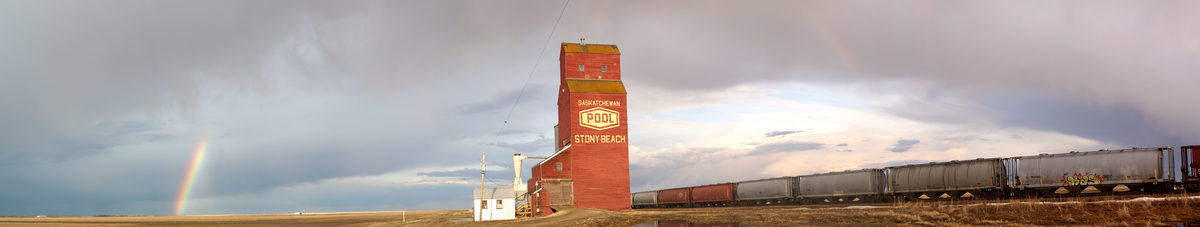 Elevator at Stony Beach B : All Panoramas : Saskatchewan Panoramas