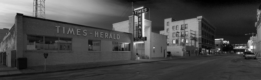 Moose Jaw times Herald BW : Moose Jaw Panoramas : Saskatchewan Panoramas