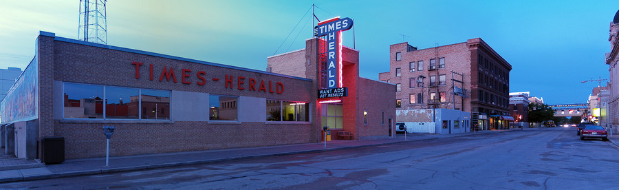 Moose Jaw times Herald Color : Moose Jaw Panoramas : Saskatchewan Panoramas