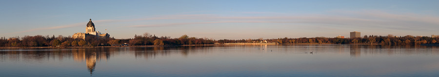 Wascana Refections A : Regina Panoramas : Saskatchewan Panoramas