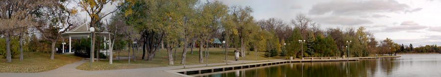Wascana Bandstand : Regina Panoramas : Saskatchewan Panoramas