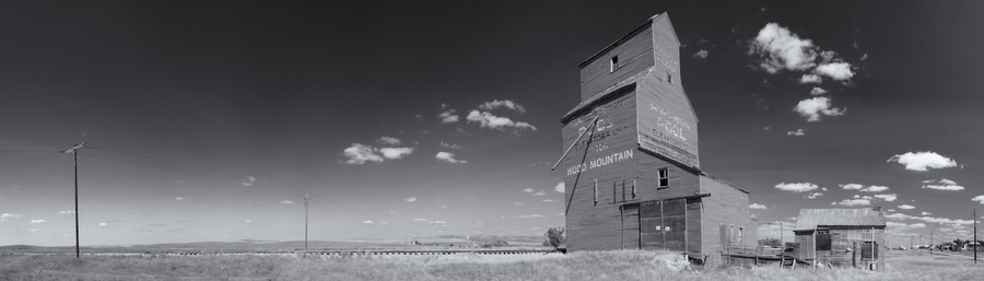 Wood Mountain BW : All Panoramas : Saskatchewan Panoramas